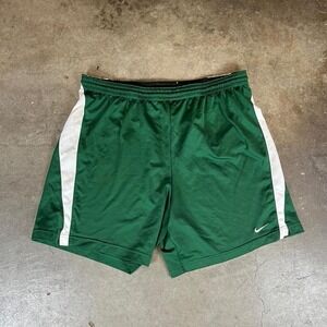 Vintage Y2K Nike green basketball shorts Men's Size M